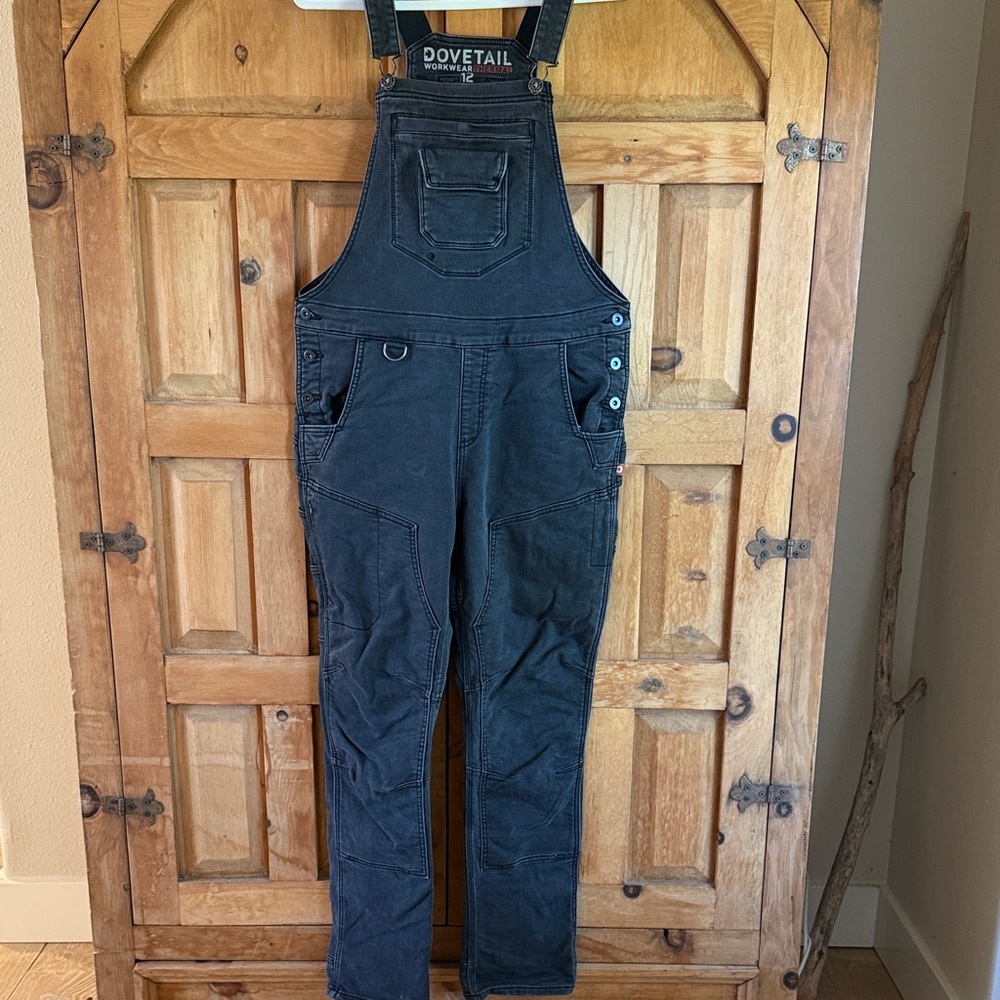 Dovetail thermal overalls with drop seat size 12